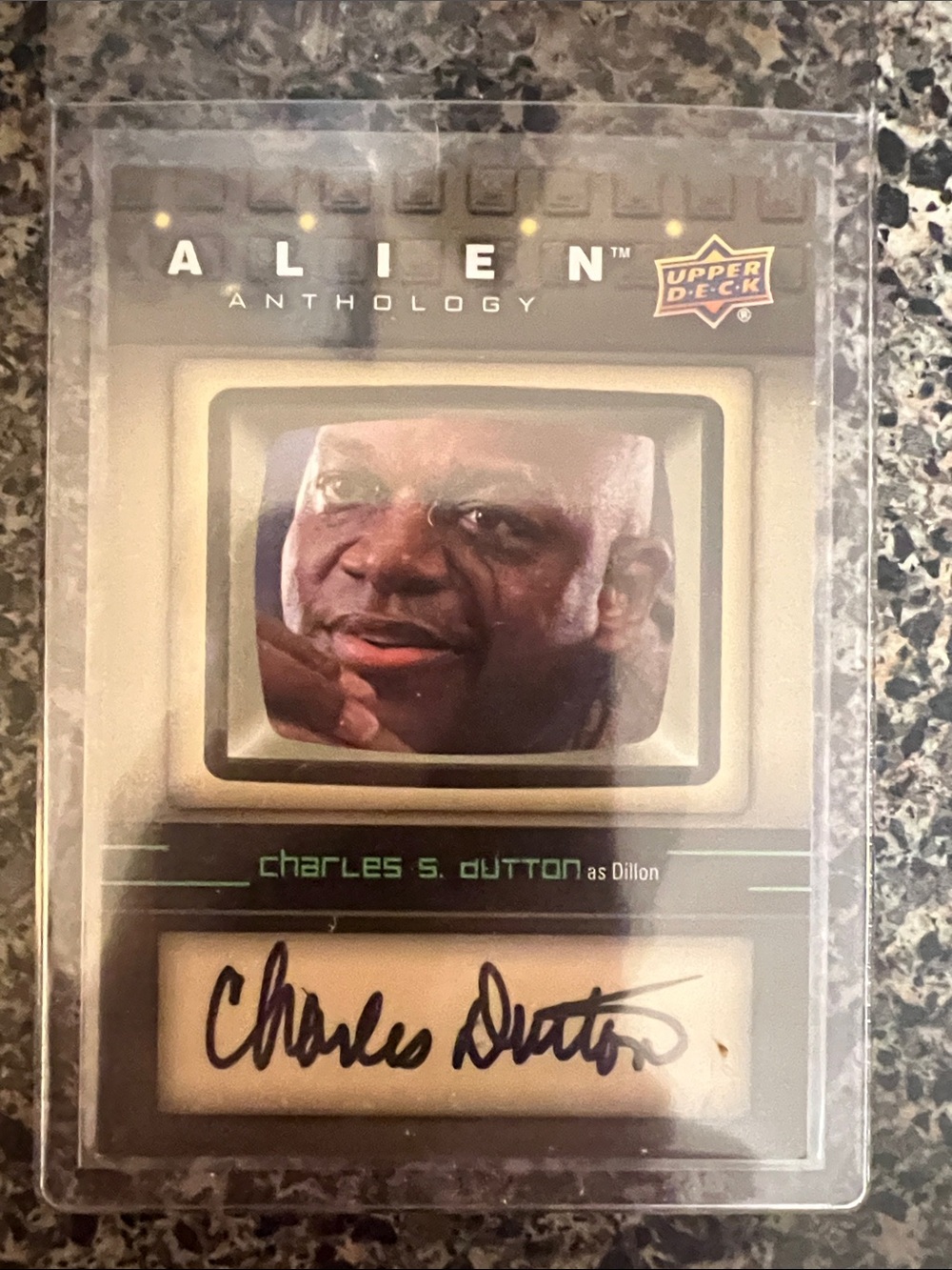 2016 Alien Anthology Charles S. Dutton Signed Trading Card (Upper Deck)